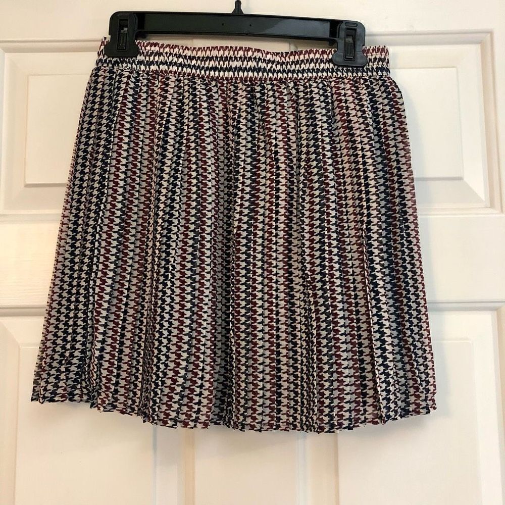 Forever 21 Academia Preppy Pleated Skirt Medium